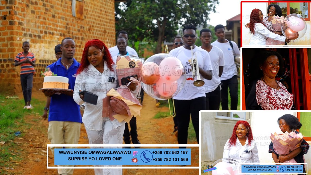 Eno Surprise Yatususeeko. Brendah E’South Africa Yakubyeeko Maama We Surprise Buli Omu Yewunyiza nyo