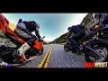 Insta360 canyon ride with Panigale King