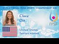 2021 iysf world championship of yoga sports  clare din