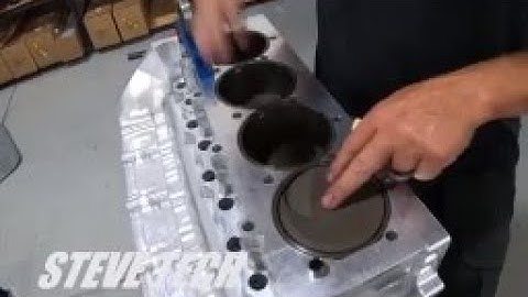 Piston to Valve Clearance