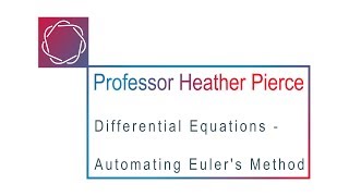 Automating Euler's Method