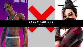 X1: VAVA VS LAURINHA (ft. rage da vava)