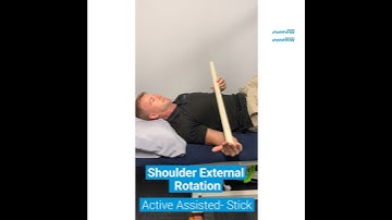 Shoulder External Rotation- Active Assisted (Stick)