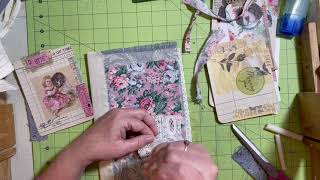 Making a collaged cover for junk journal by Dearjuliejulie 170 views 11 days ago 21 minutes