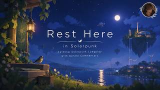 Solarpunk Gameplay | Relaxing Longplay for Sleep, Study &amp; Relaxation | Episode #4