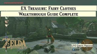 Breath of the Wild | EX Treasure: Fairy Clothes [DLC] Side Mission - YouTube