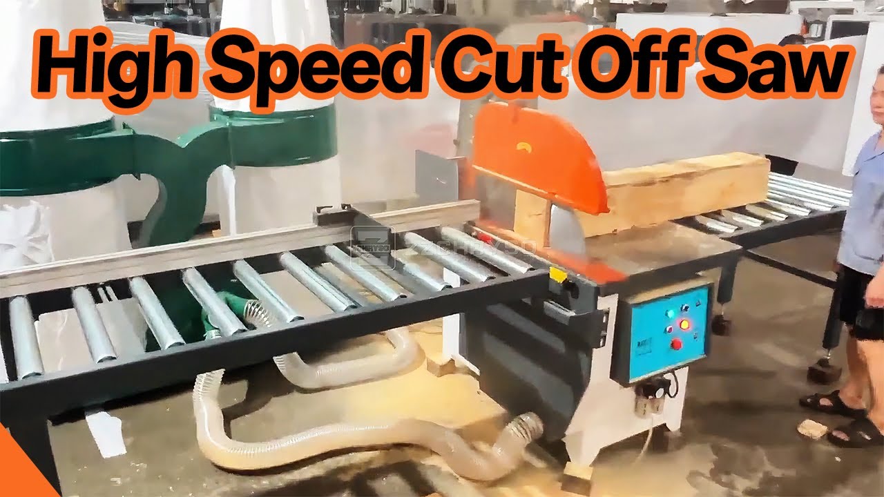 High Speed Cut Off Saw Test Machine For Large Diameter Wood Blocks