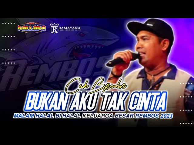 BUKAN AKU TAK CINTA - BRODIN NEW PALLAPA { COVER LIVE PERFORM } REMBOS 2023 class=