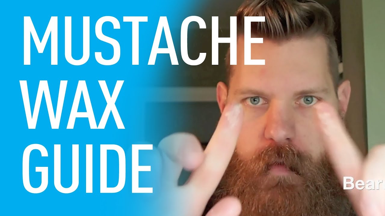 How To Apply Mustache Wax (Natural Style) | Eric Bandholz - YouTube
