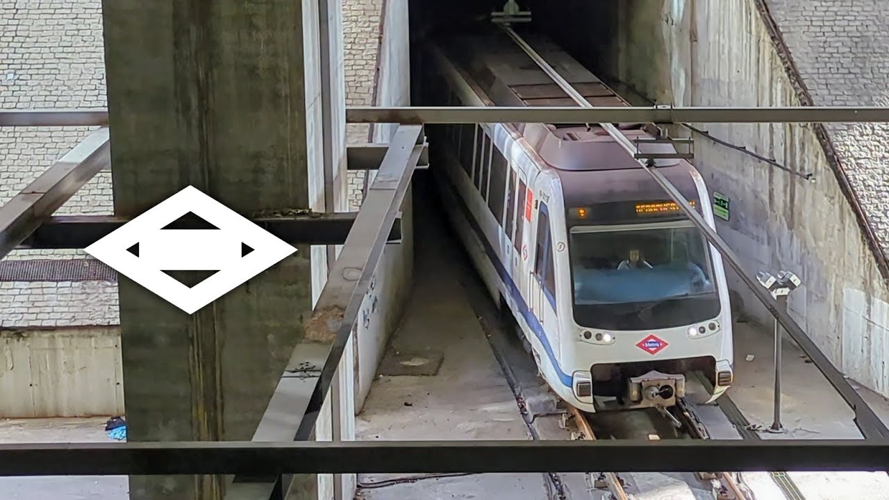 Metro Madrid - Aeropuerto T4 | 4K 60FPS