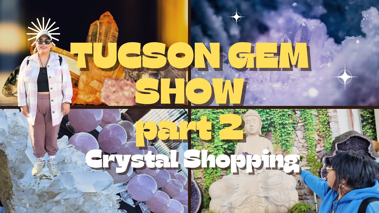 Tucson Gem Show Day 1 – My First Experience | Crystal Shopping ...