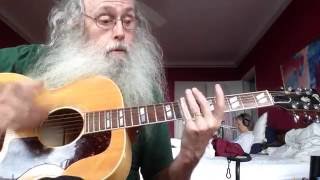 Slide Guitar Blues Lesson. (Open G), Rollin and Tumblin Slide Guitar Blues Lesson. chords