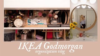 IKEA Godmorgan Bathroom Vanity Organization