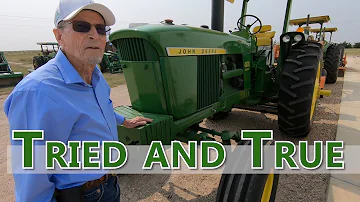 Kolik váží traktor John Deere 4020 z roku 1969?