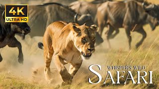 4K African Wildlife: Relaxing Movie Beautiful Scenery With Relaxing - Animal Relaxing Music