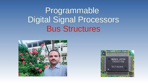 Bus Structures : Programmable Digital Signal Processors
