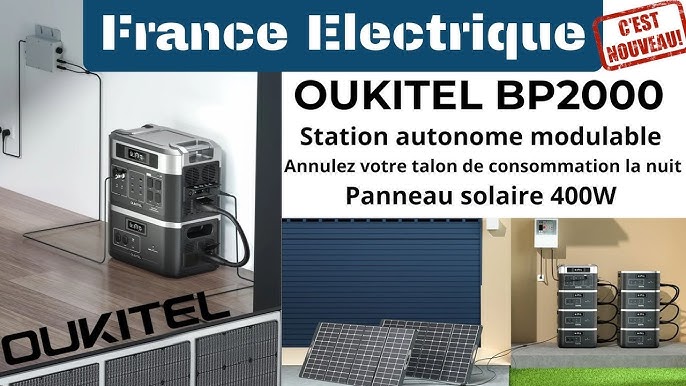 OUKITEL BP2000 power station e battery pack per 4.096 kWh a un prezzo  imbattibile - Video Dailymotion