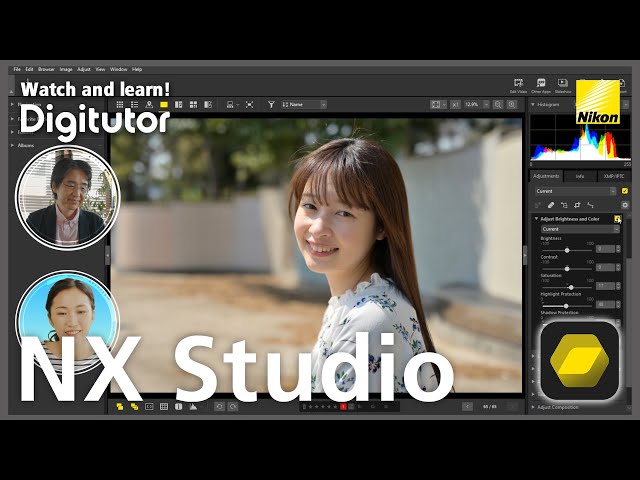 NX Studio #2 Basic Image Adjustment | Digitutor class=