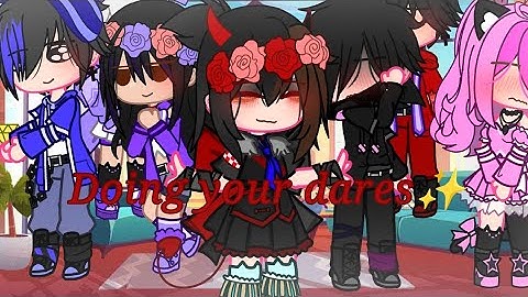 Doing your dares✨{(2k special  tyyyy💕 part.1)} Aphmau crew||Please read description tys||