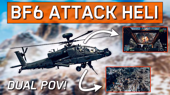 BF6 Attack Helicopter Gameplay | Pilot & Gunner POV | Open Beta