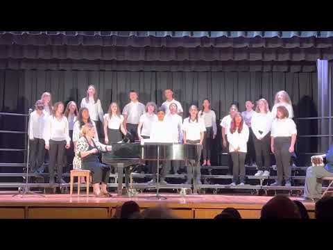 Meadow Park Middle School 7th & 8th grade Choir “Bonse Aba” 01.26.2023