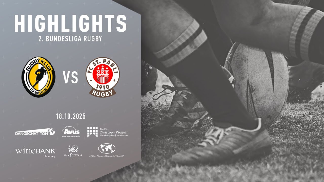 2. Bundesliga Nord/Ost RK 03 Berlin vs FC St. Pauli  - 18.10.2025
