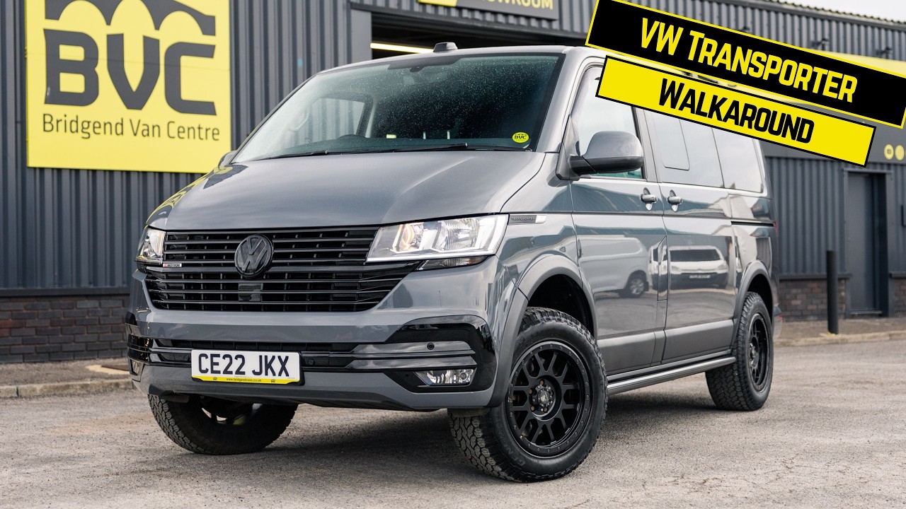 VW Transporter T6.1 4Motion Highline Kombi | Lifted Off Road Styling ...