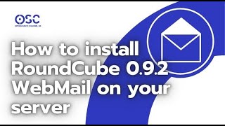 How to install RoundCube 0.9.2 WebMail on your server