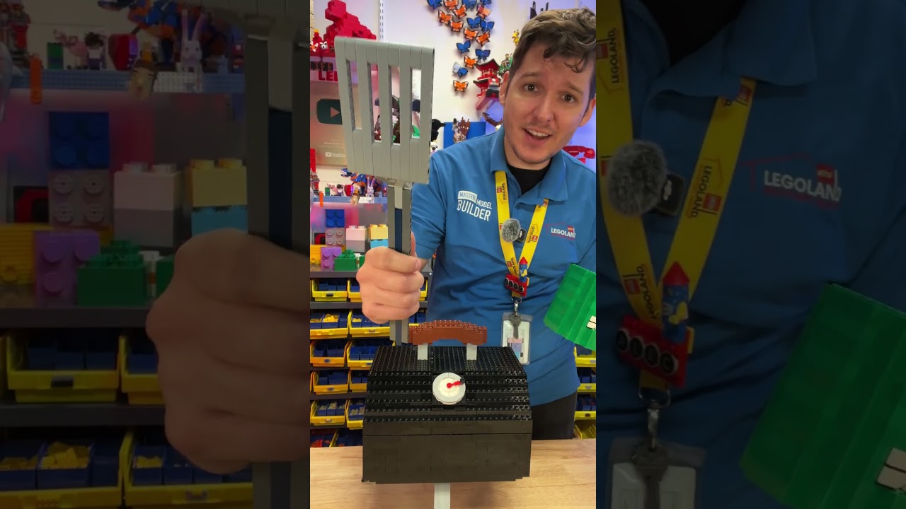 How to Grill a LEGO Burger