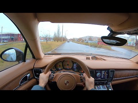 2012 Porsche Panamera (970) 3.6L (300HP) PDK POV TEST DIRVE