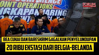 BEA CUKAI DAN BARESKRIM POLRI TANGKAP 6 PENGEDAR NARKOBA JARINGAN INTERNASIONAL