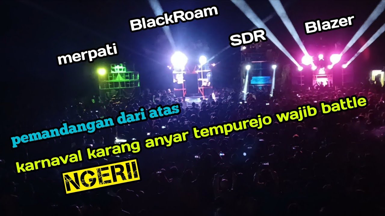 karnaval karang anyar tempurejo, battle sound horex