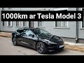 1000km brauciens ar Tesla Model 3 elektroauto