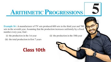 Class - 10 | Example 16 Of CH-5 Arithmetic Progression | NCERT | By Rajeev Kumar