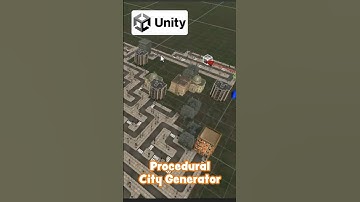 Procedural City Generator #unity3d #gamedev #game #unityasset #ditagdesign #discountcode