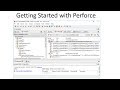 Getting started with perforce and p4v