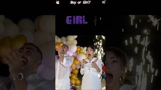 Gender reveal 🎉🎉🥺#love #baby #genderreveal #family