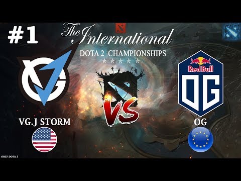 видео: РЕЗОЛЬ против БЫВШЕЙ команды! | VGJ.Storm vs OG #1 (BO3) | The International 2018