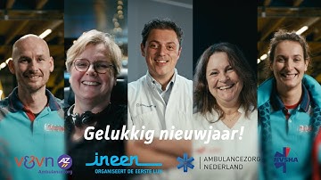 Nieuwjaarsvideo horizontaal ondertiteld 2023 - AZN, Spoedeisende hulpartsen & InEen