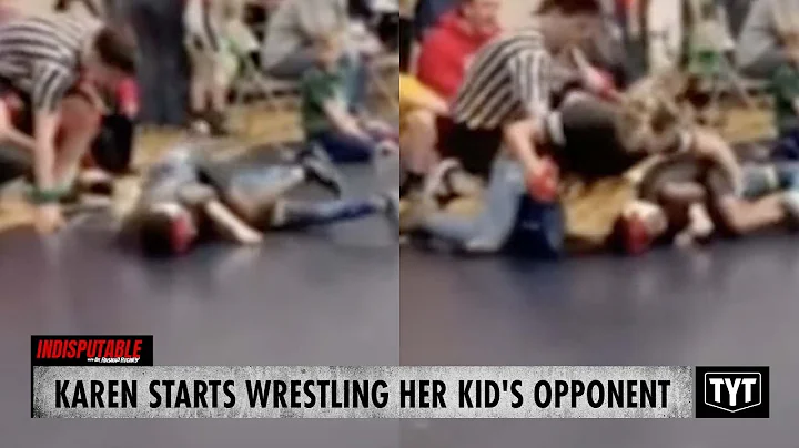Karen Starts WRESTLING Her Kid's Opponent