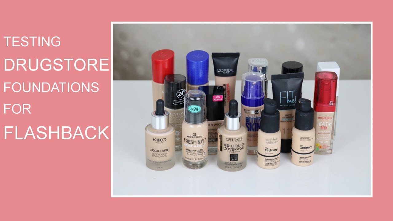 best foundation for pictures with flash