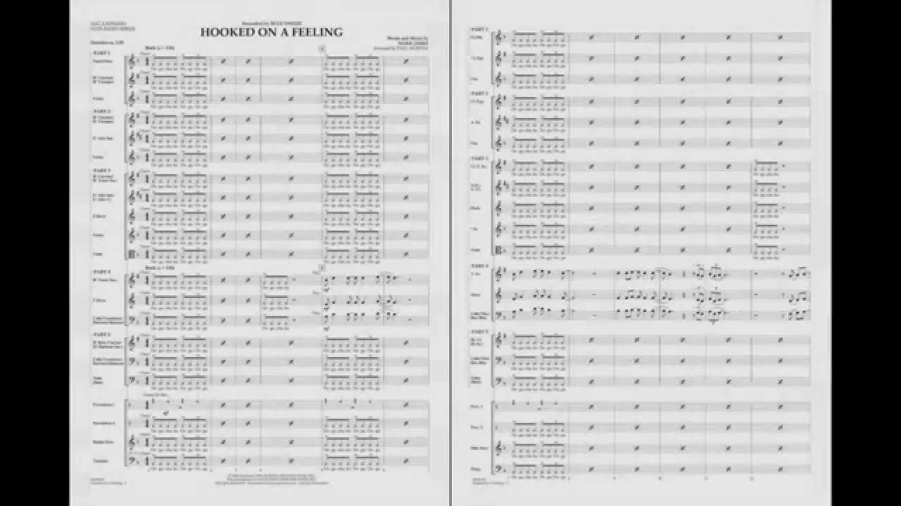 Hooked on a Feeling by Mark James/arr. Paul Murtha