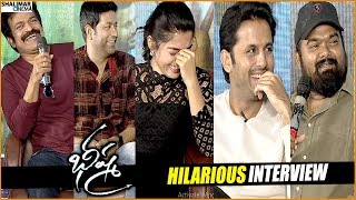 Bheeshma Movie Team Hilarious Interview || Rashmika, Nithin, Vennala Kishore || Shalimarcinema