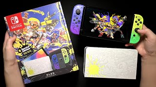HANDS ON SPLATOON 3 SPECIAL EDITION Nintendo Switch OLED Unboxing
