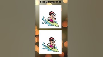 How Sharp Are Your Eyes? Spot the Difference Challenge - #Shorts