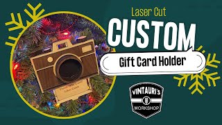 Laser Cut Gift Card Holder