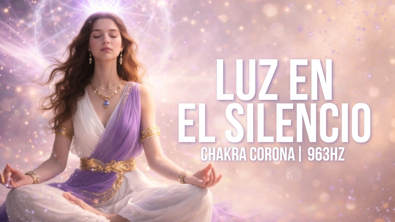 LUZ EN EL SILENCIO | Música Chamánica | Chakra Corona 963Hz | Sagrada Vibración Ancestral