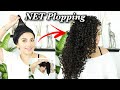 Net Plopping My 3a 3b Curls Extreme Definition Best Technique Ever ??? Wash N Go