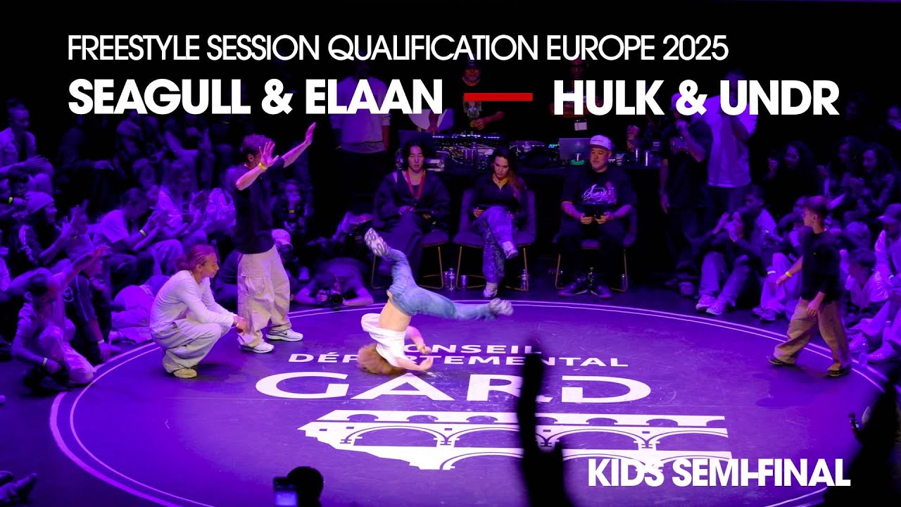 Seagull & Elaan vs Hulk & Undr [Kids Top4] // Stance x Freestyle Session Qual. Europe 2025