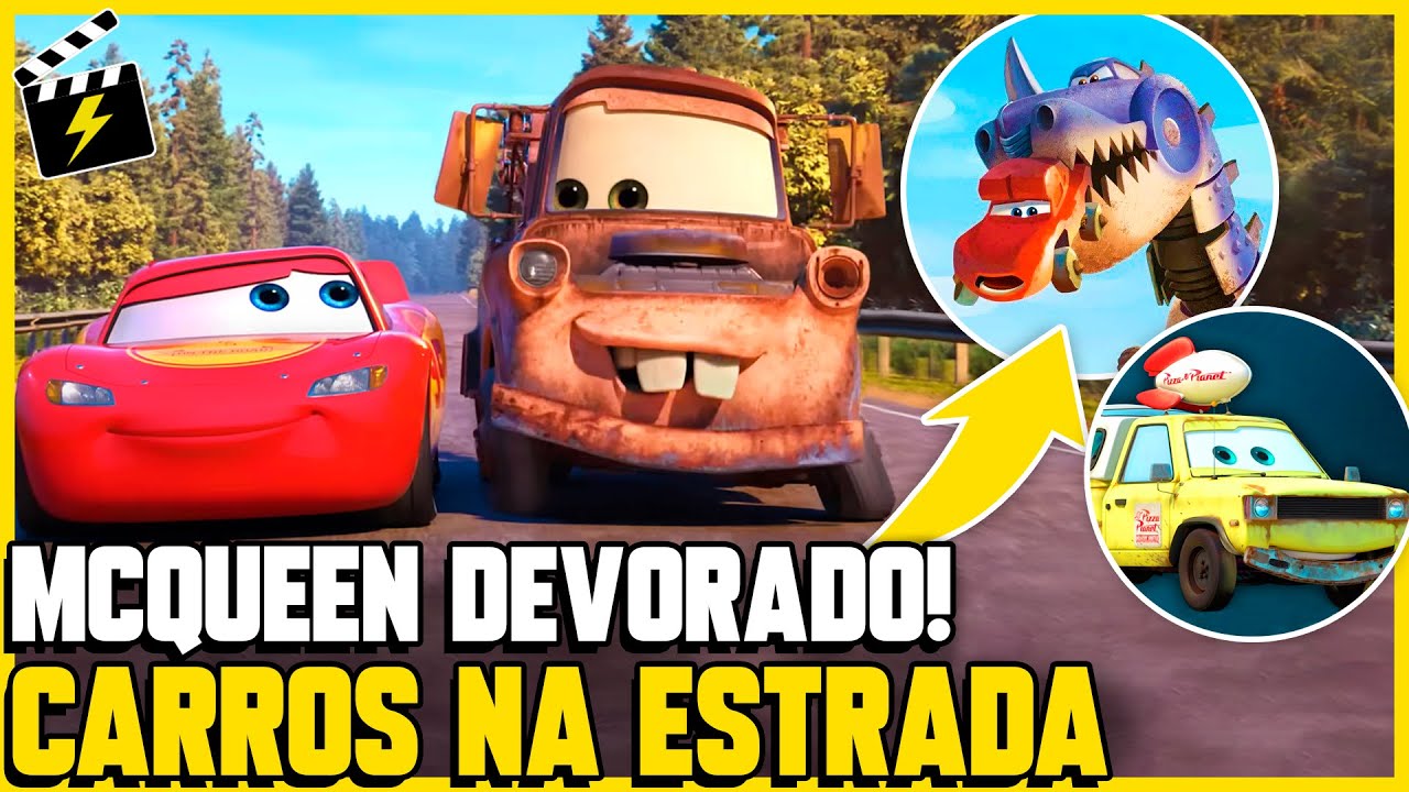 ESCAPE DO DESAFIO DO RELÂMPAGO MCQUEEN NO ROBLOX!! (Carros Filme) 